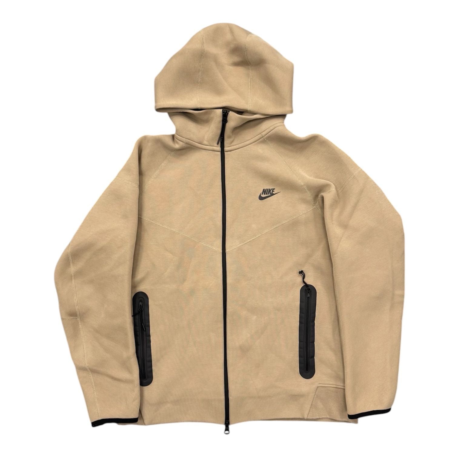 Nike Tech Fleece Hoodie (Beige) - Preowned