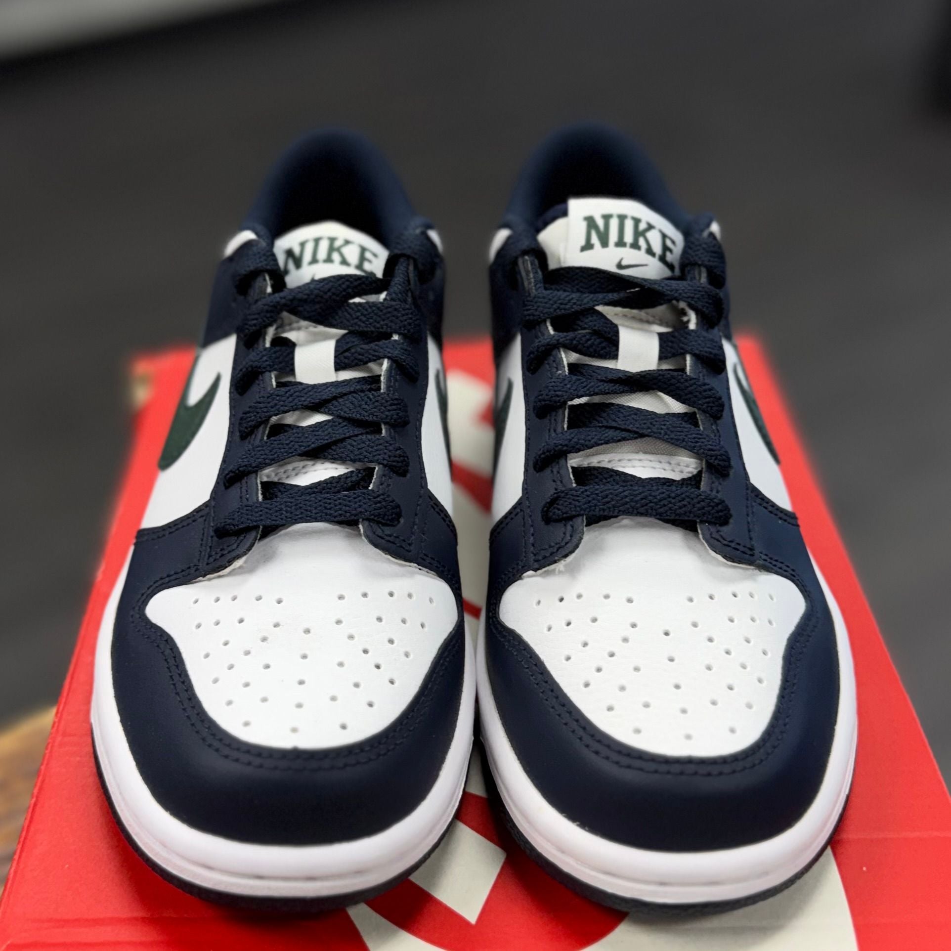 BRAND NEW STEAL - Nike Dunk Low Obsidian Vintage Green (GS)