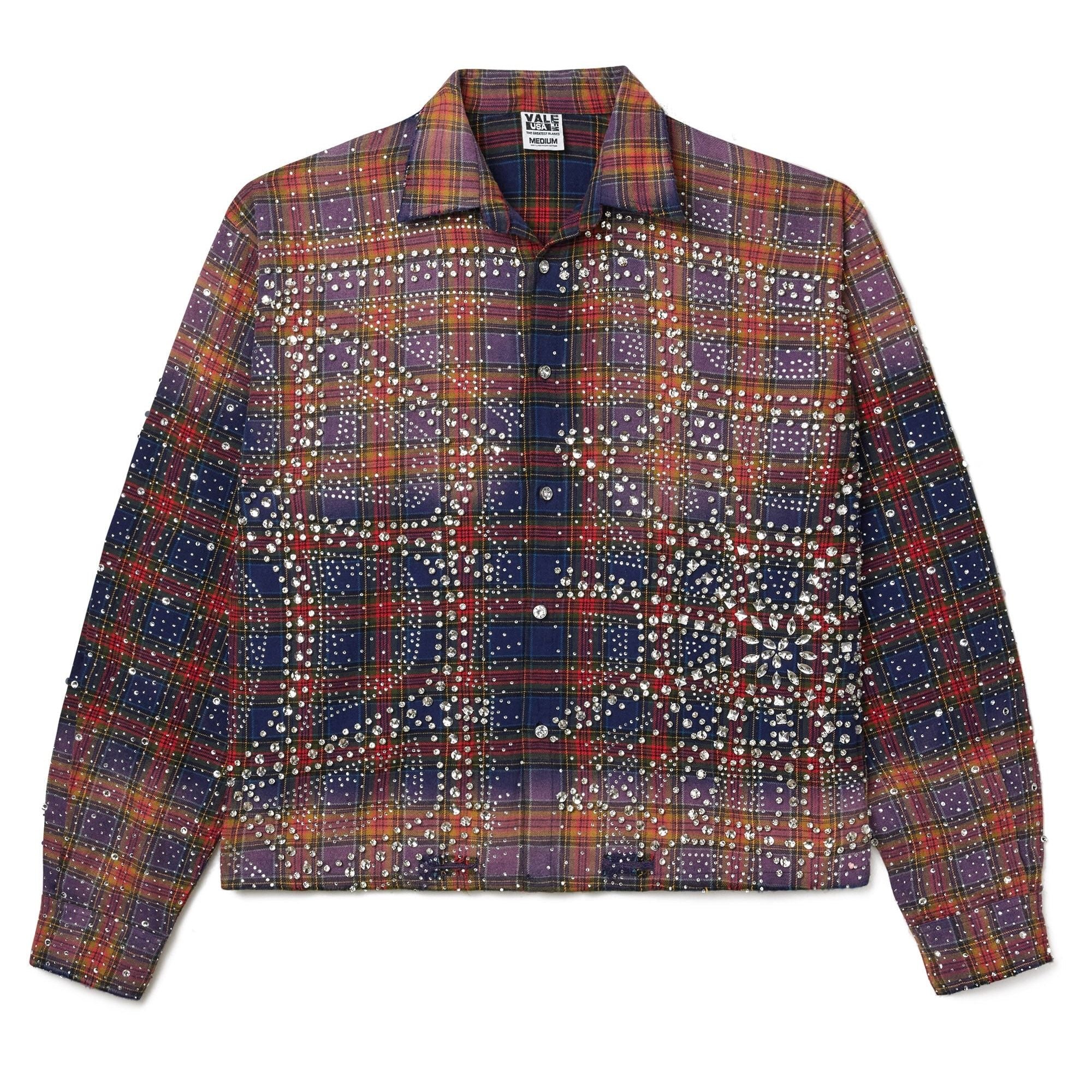 Vale Forever Purple Fever Flannel Blue Orange