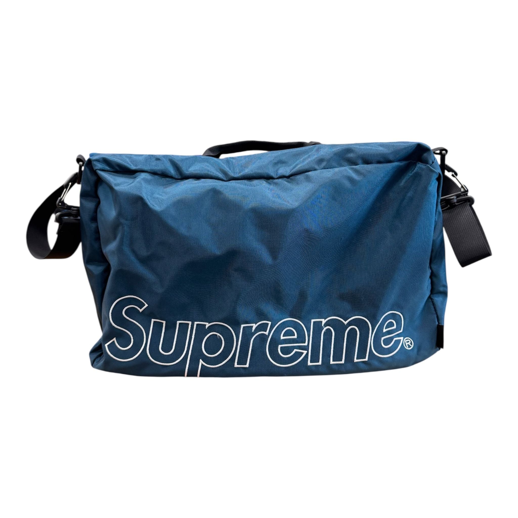 Supreme Duffle Bag (FW19) Dark Teal - Preowned