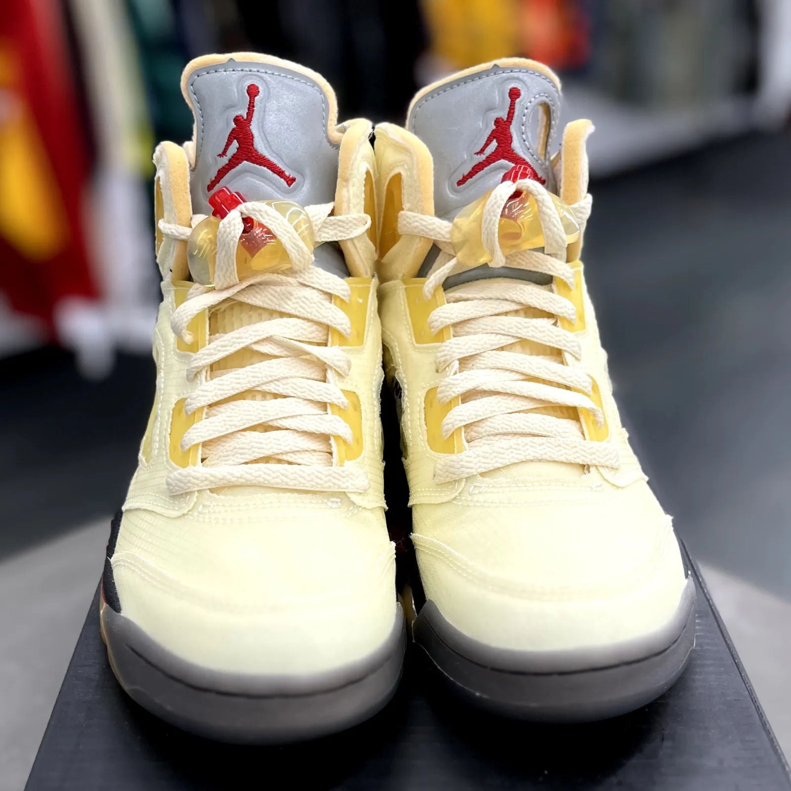 Jordan 5 Retro Off-White Sail - Preowned
