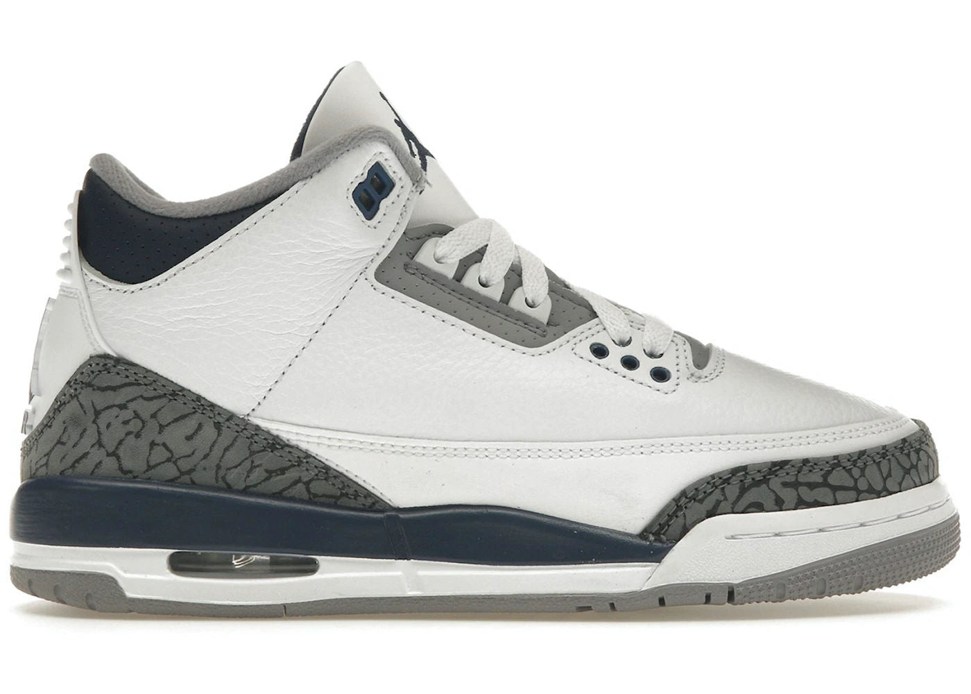 Jordan 3 Retro Midnight Navy (GS) - Preowned