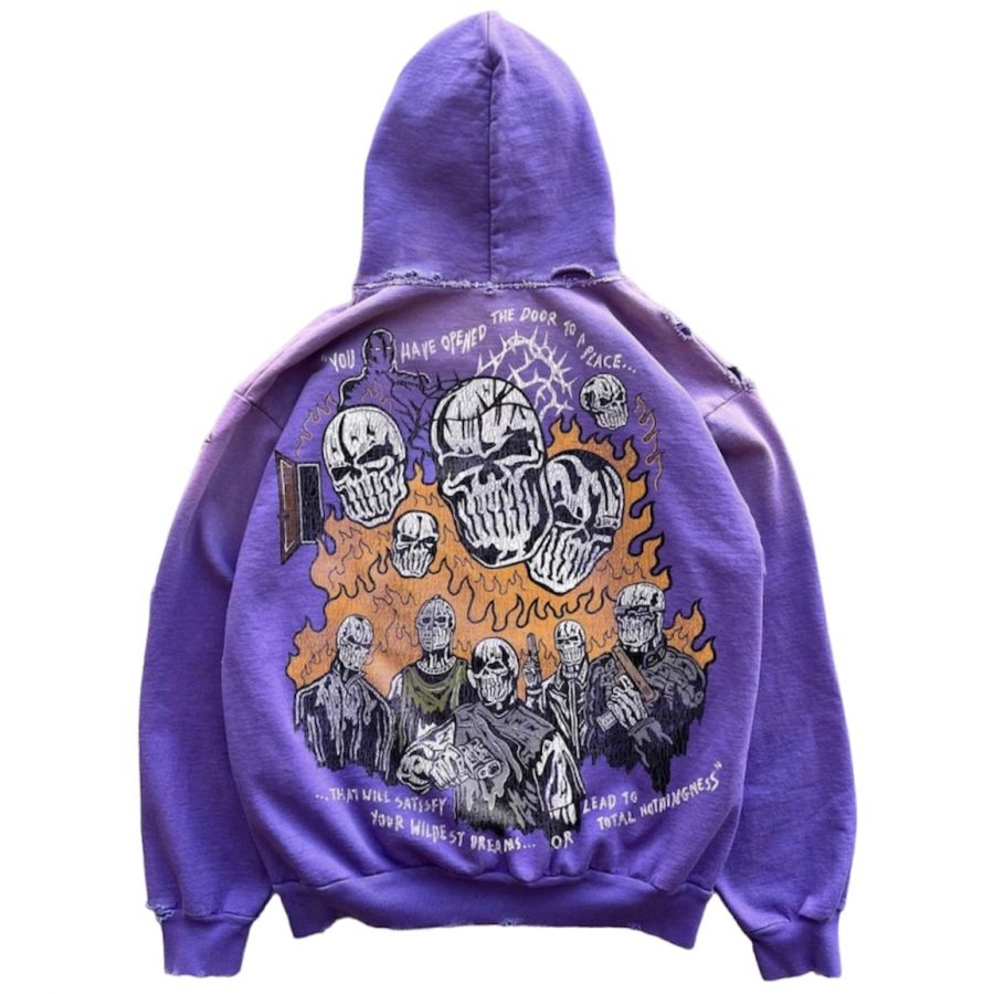 Warren Lotas Pistol Crew Hoodie (Purple)