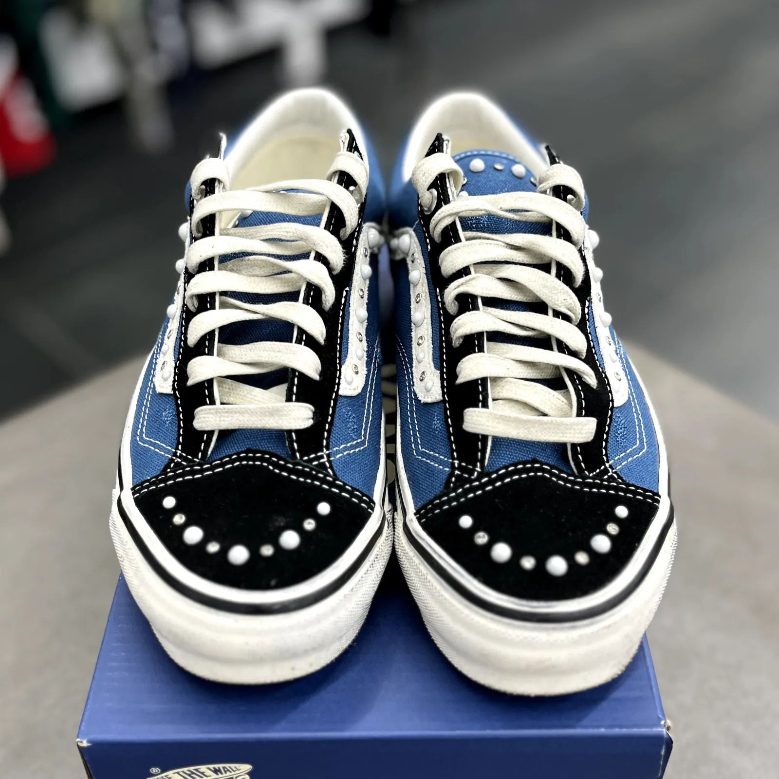 Vans LX Old Skool 36 Pearlized Pack Black Navy - Preowned