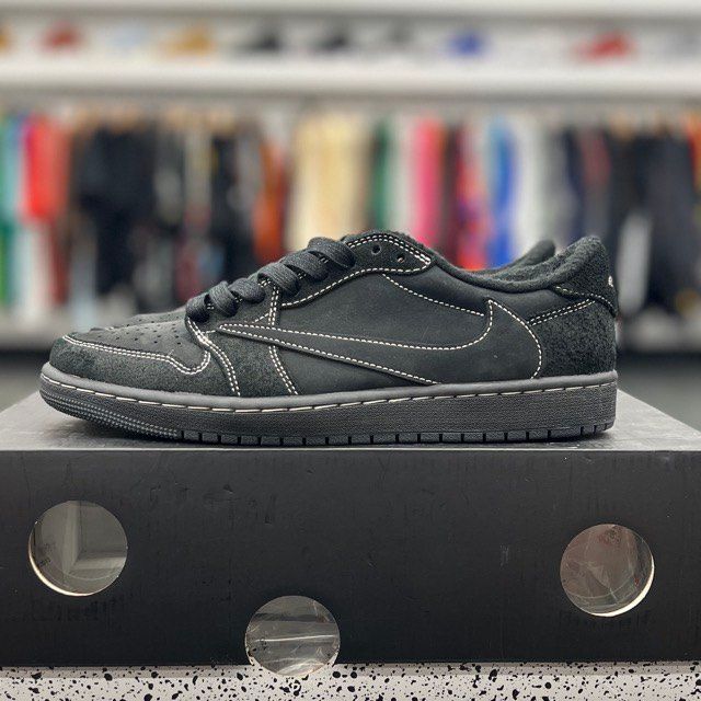 Jordan 1 Retro Low OG SP Travis Scott Black Phantom - Preowned