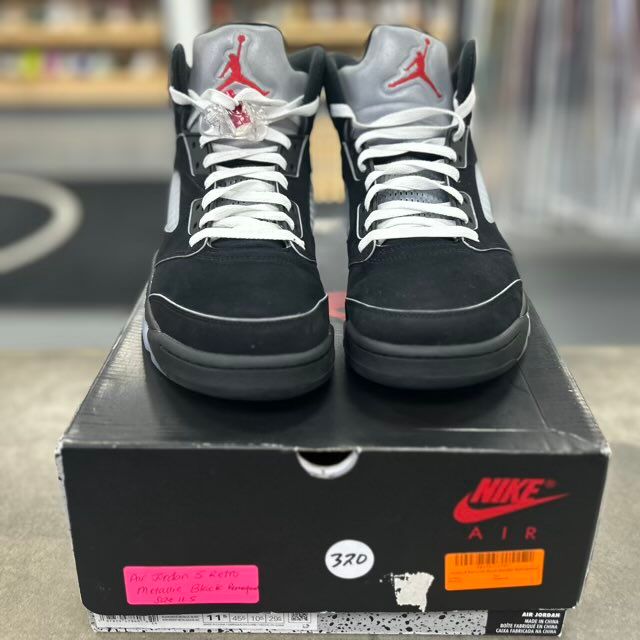 Jordan 5 Retro OG Black Metallic Reimagined - Preowned