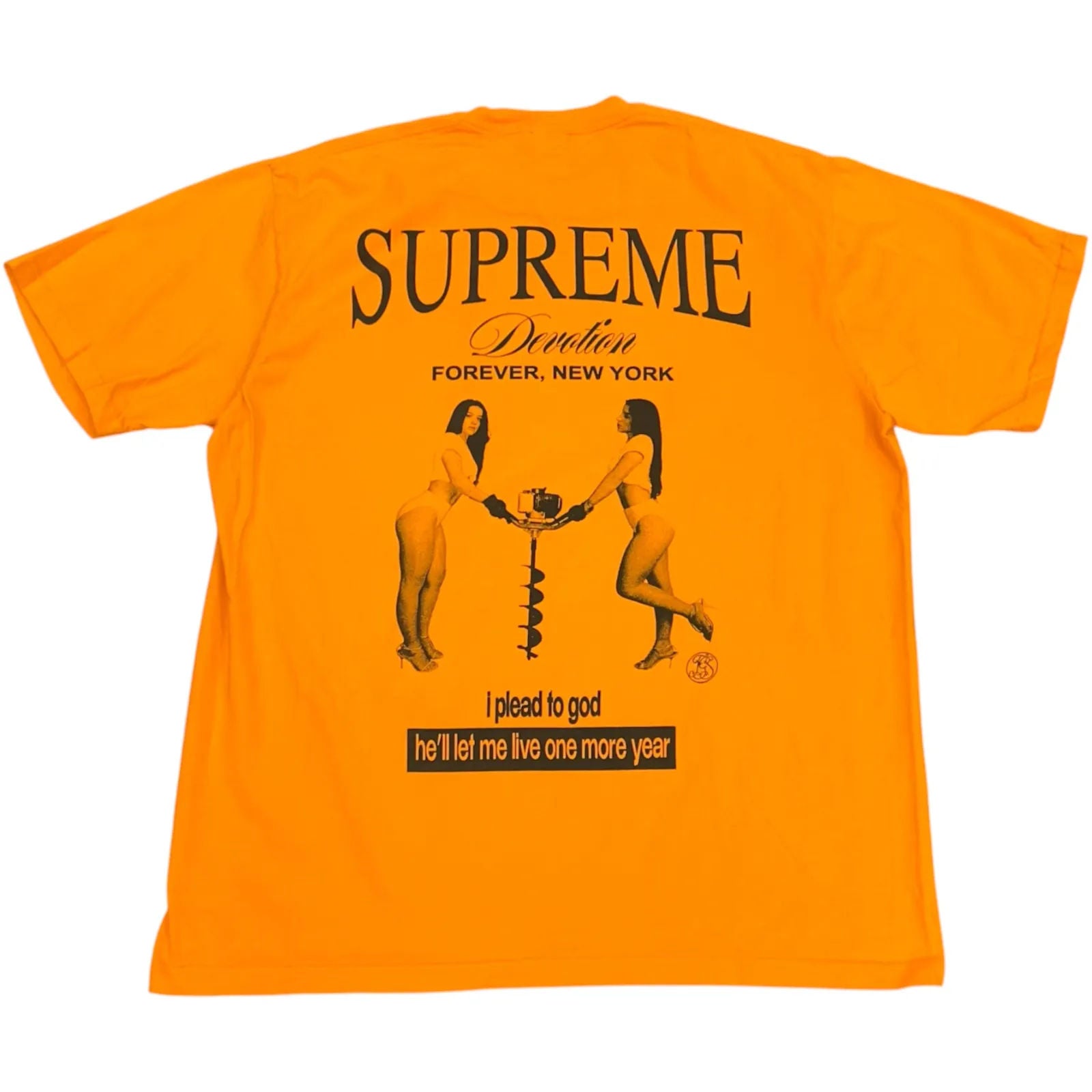 Supreme Devotion Tee (Orange) - Preowned