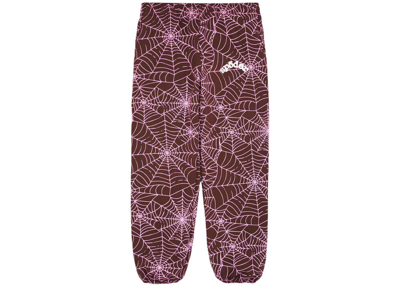 Sp5der AOP Sweatpants (Brown)