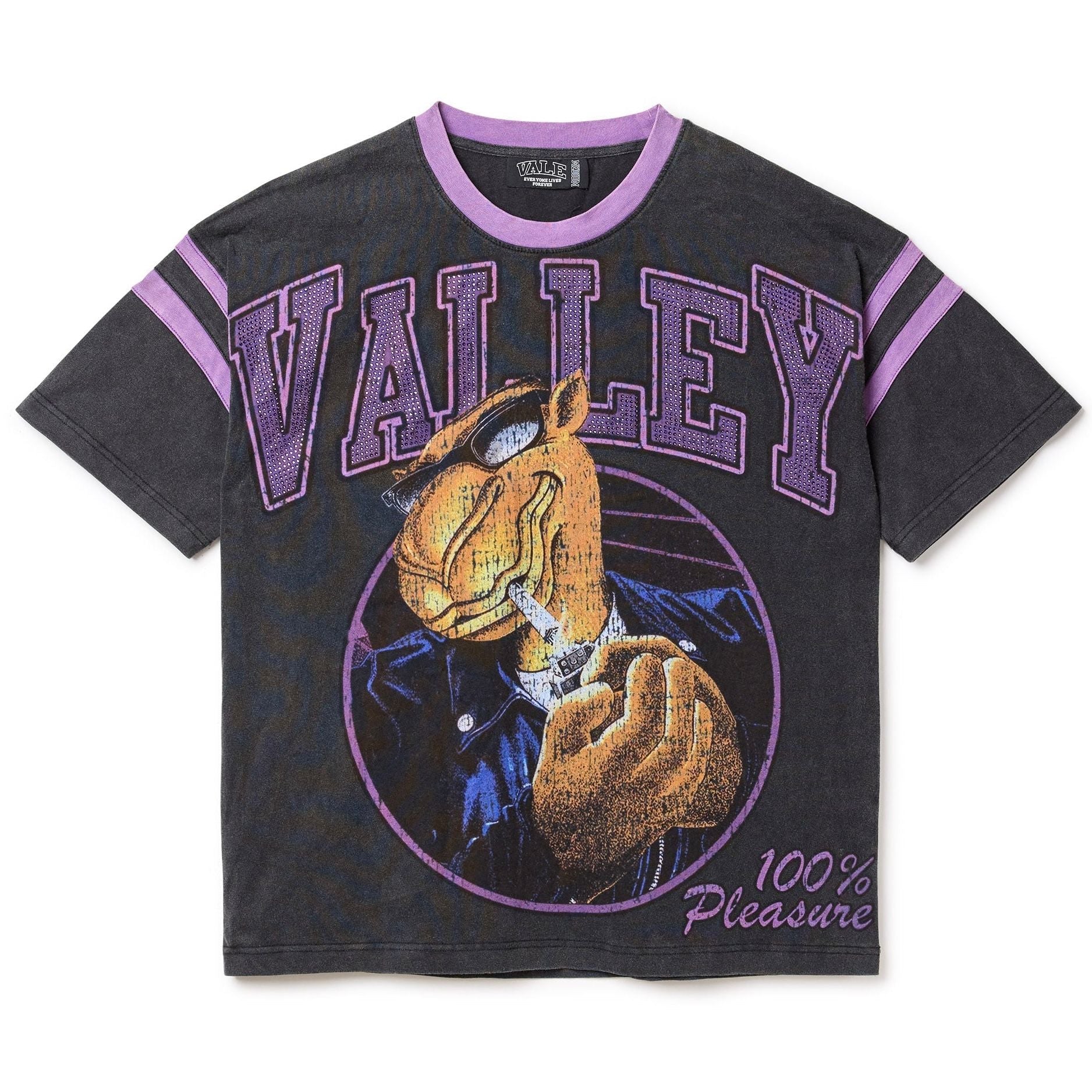 Vale Purple Rays Bline Tee