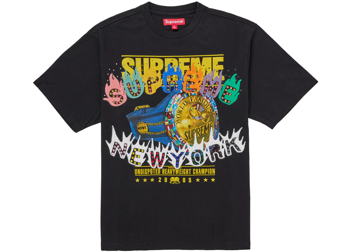 Supreme Undisputed S/S Top Black