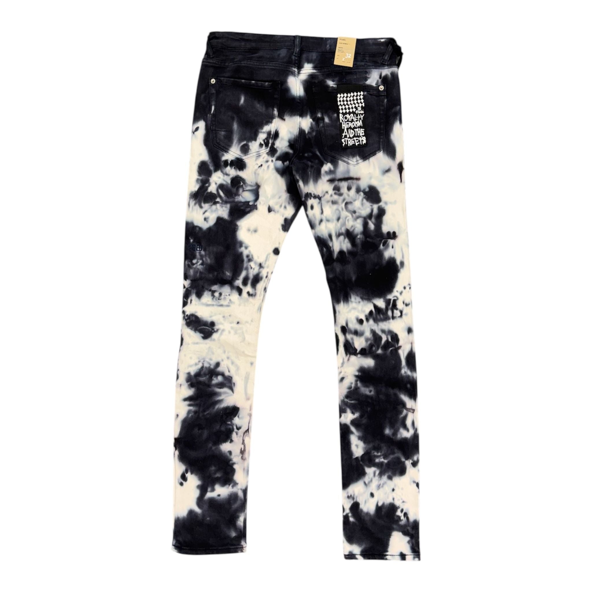 Ksubi Van Winkle Habits Dialled Jean (Black/White)
