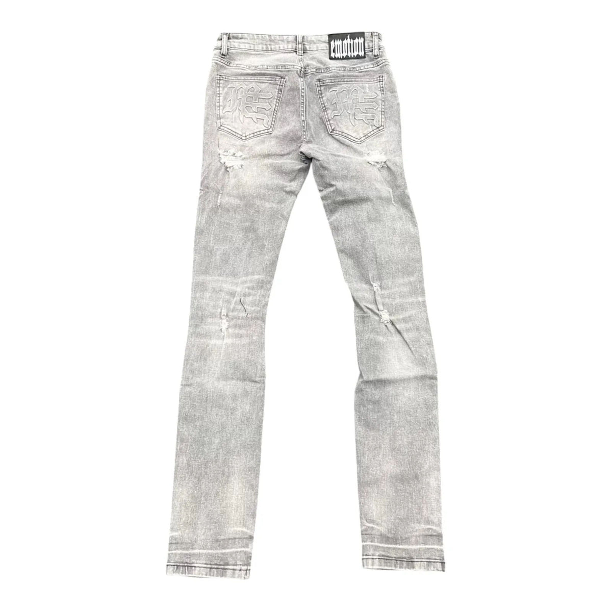 Mixed Emotion 001 Denim (Grey)