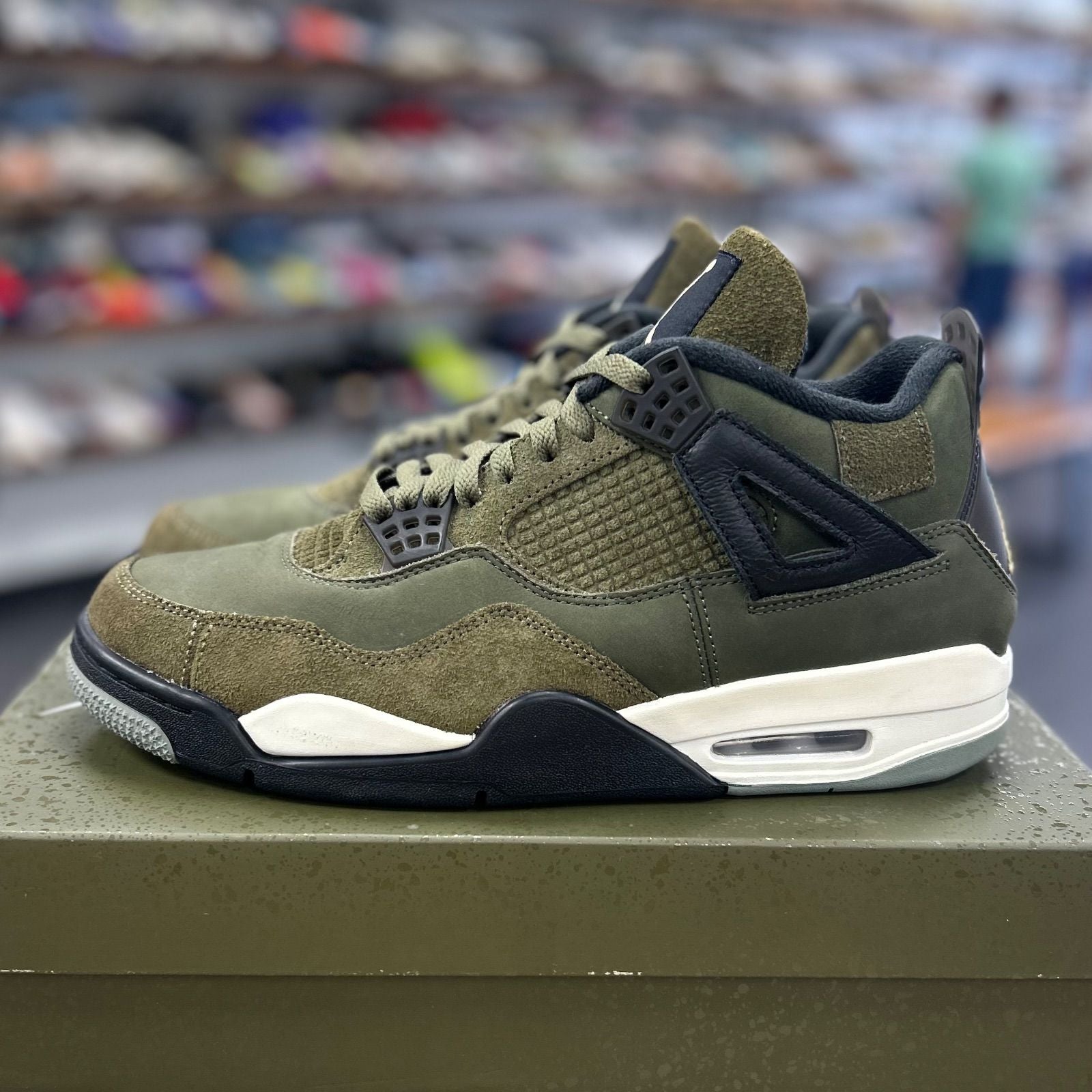 Jordan 4 Retro SE Craft Medium Olive - Preowned