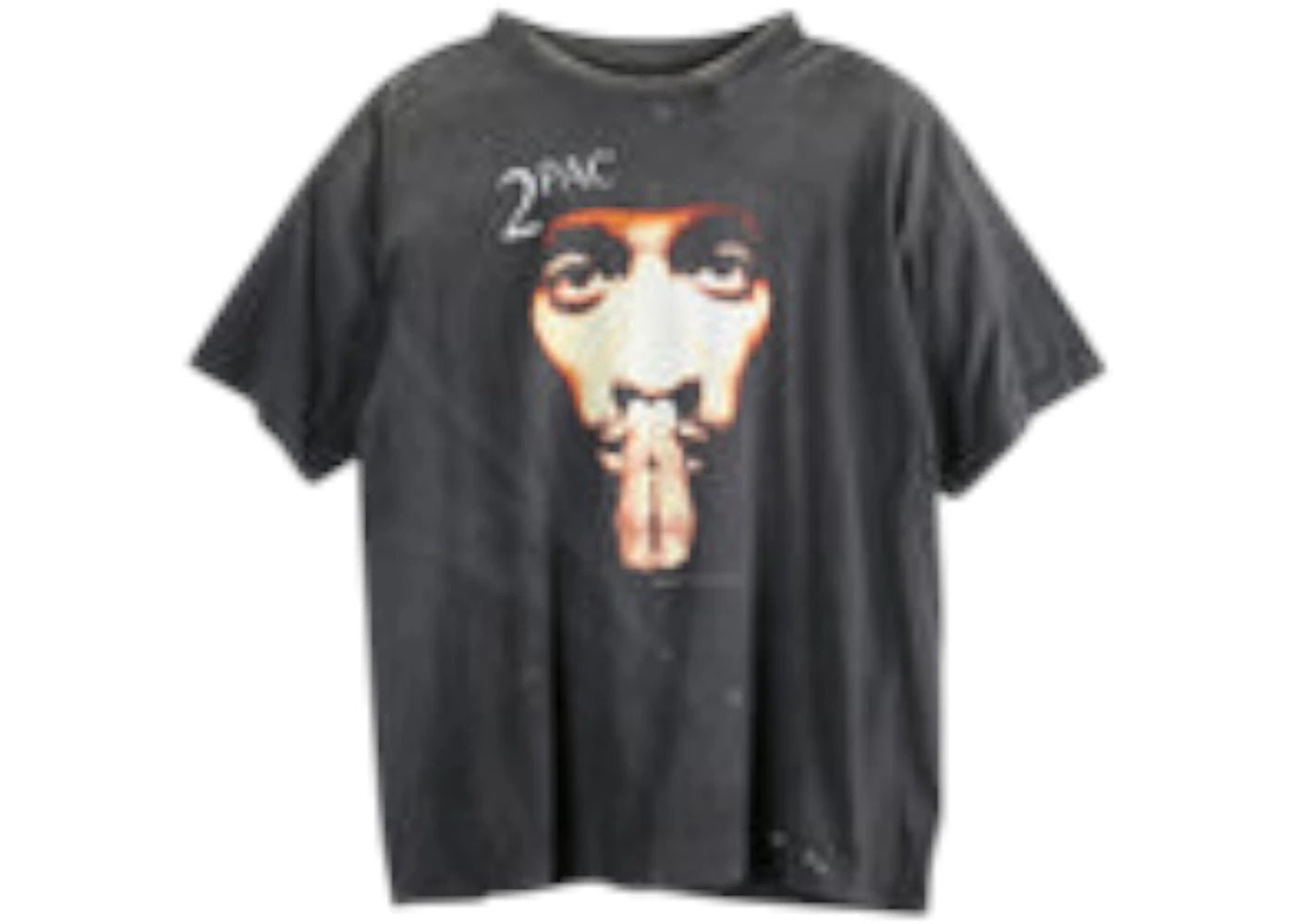 Saint Mxxxxxx 2Pac SS T-shirt Black - Preowned