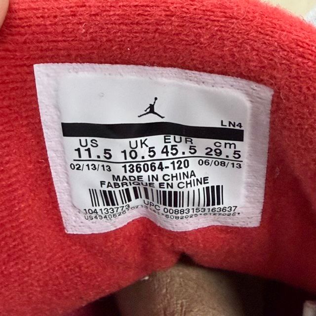 Jordan 3 Retro Fire Red (2013) - Preowned