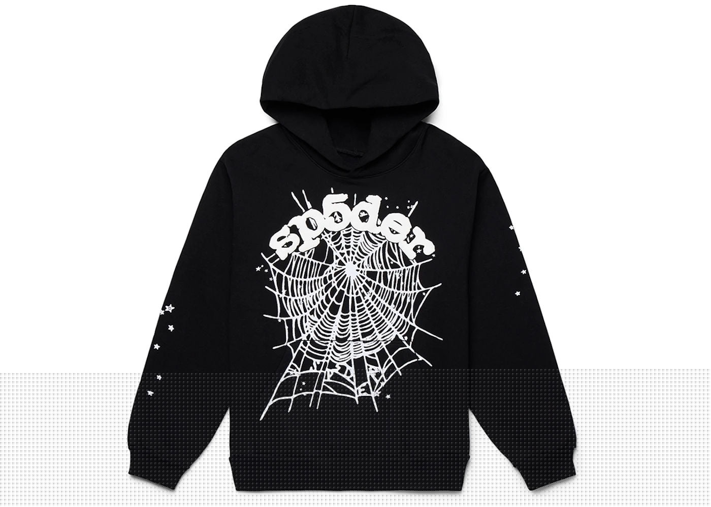 Sp5der OG Web Hoodie Black - Preowned