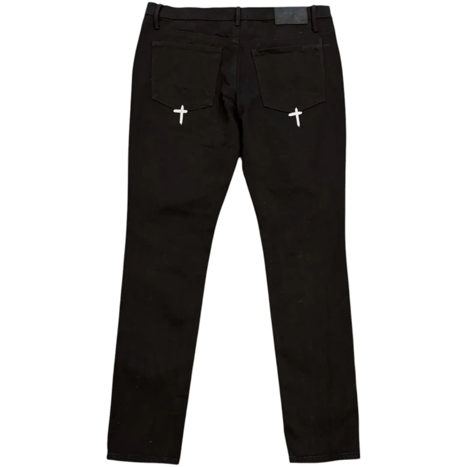 RTA RIP Jeans (Black/WhIte) - Preowned