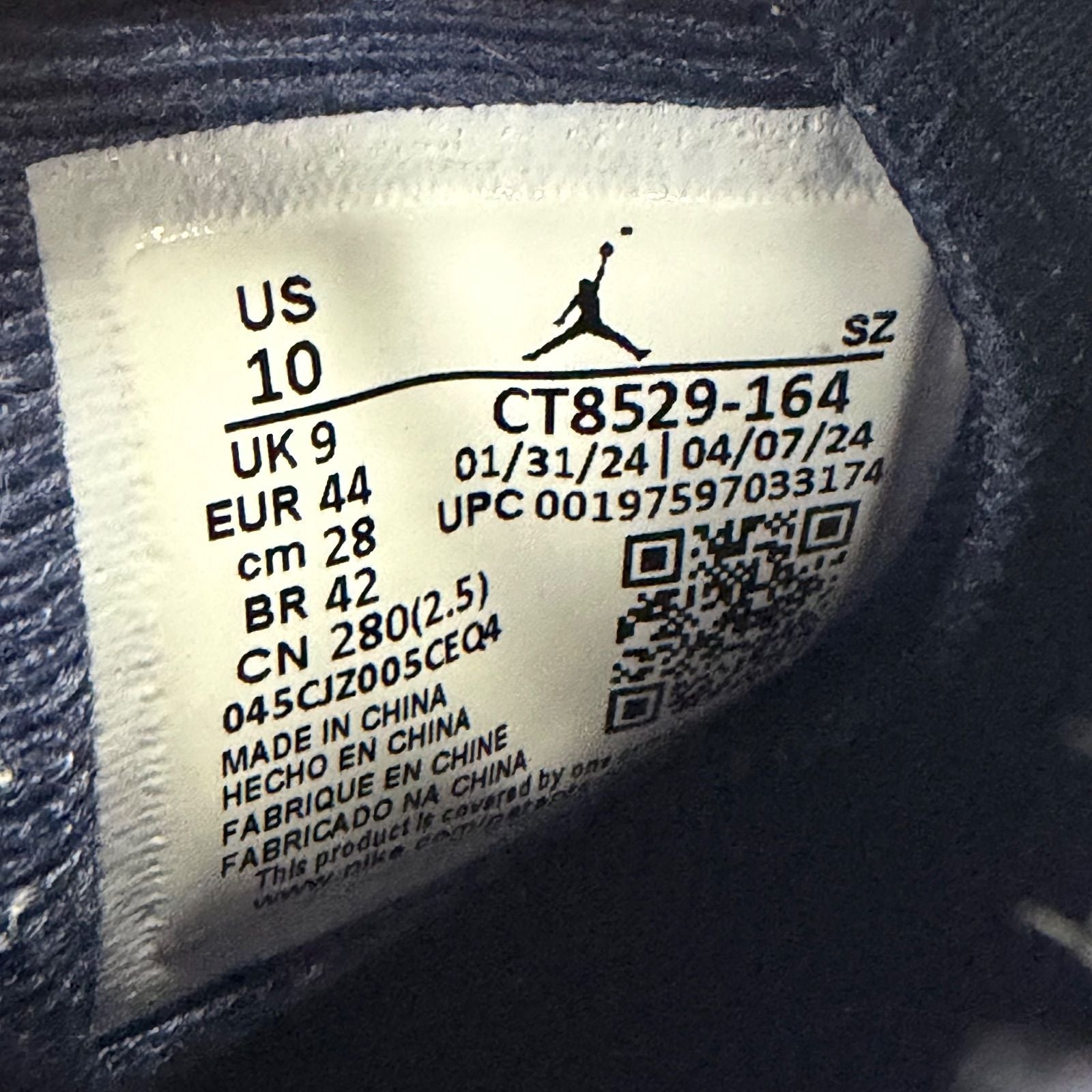 Jordan 6 Retro Olympic (2024) - Preowned