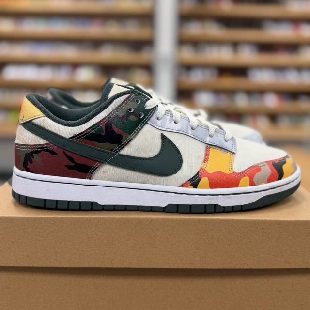 Nike Dunk Low SE Sail Multi-Camo - Preowned