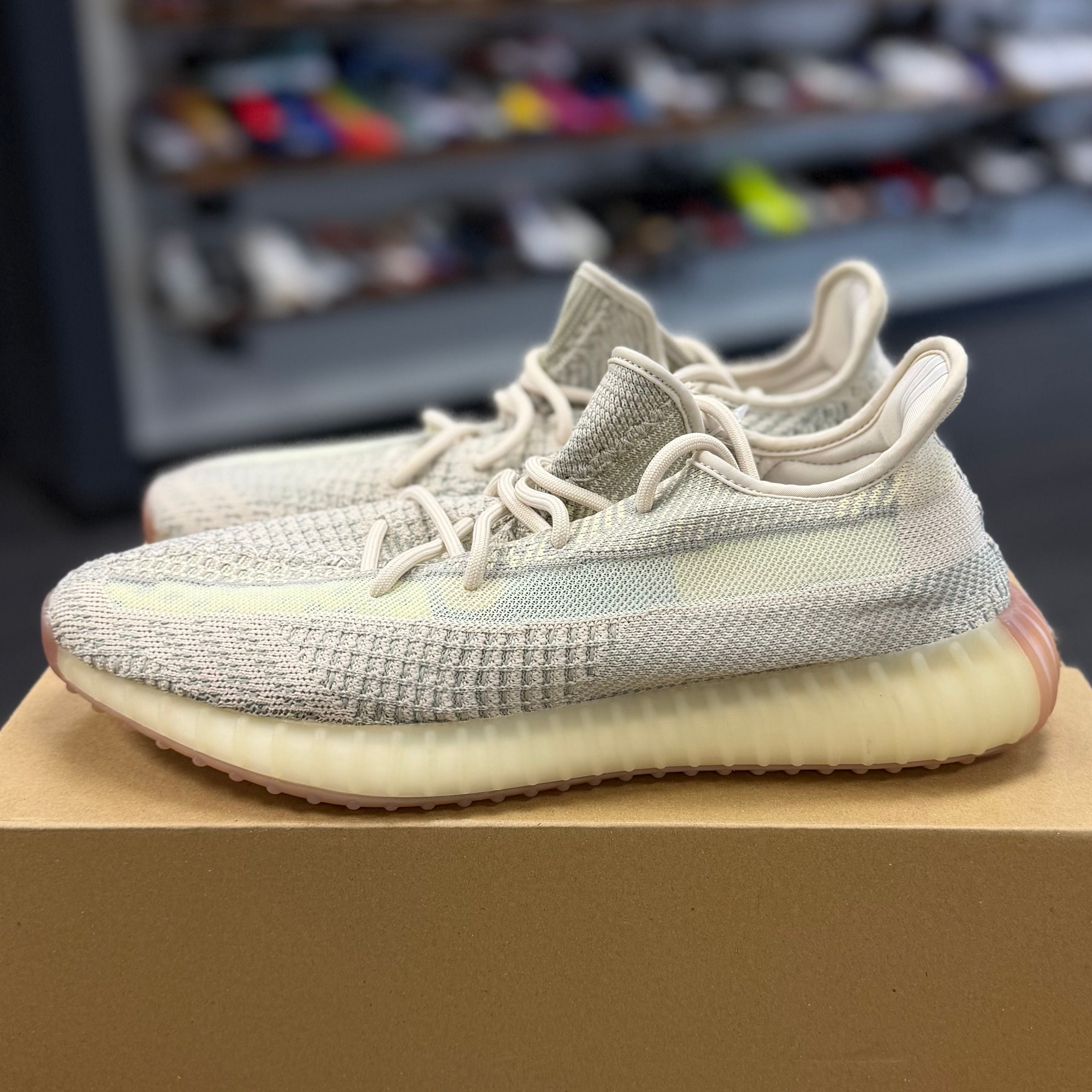 BRAND NEW STEAL - adidas Yeezy Boost 350 V2 Citrin (Non-Reflective)