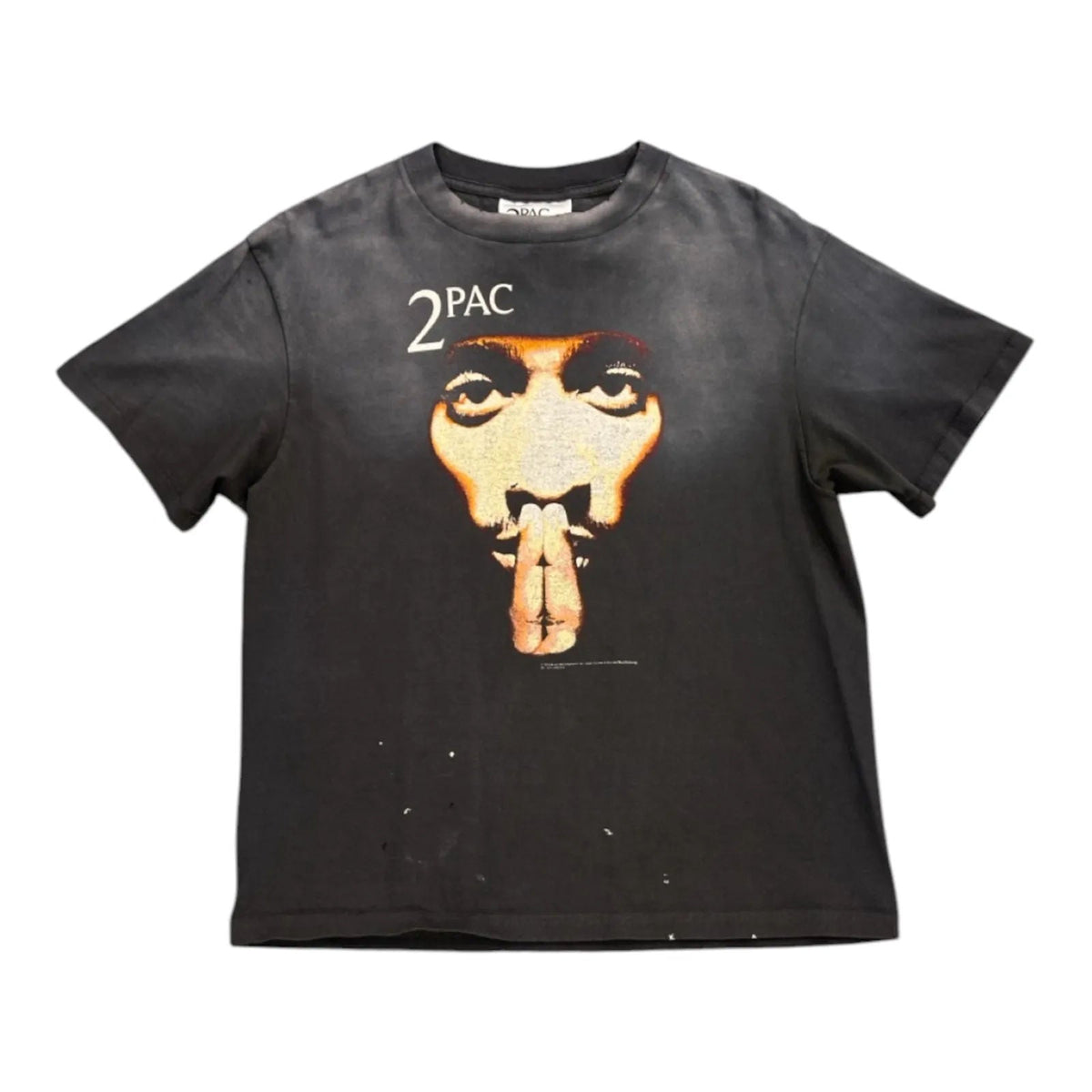 Saint Mxxxxxx 2Pac SS T-shirt Black - Preowned