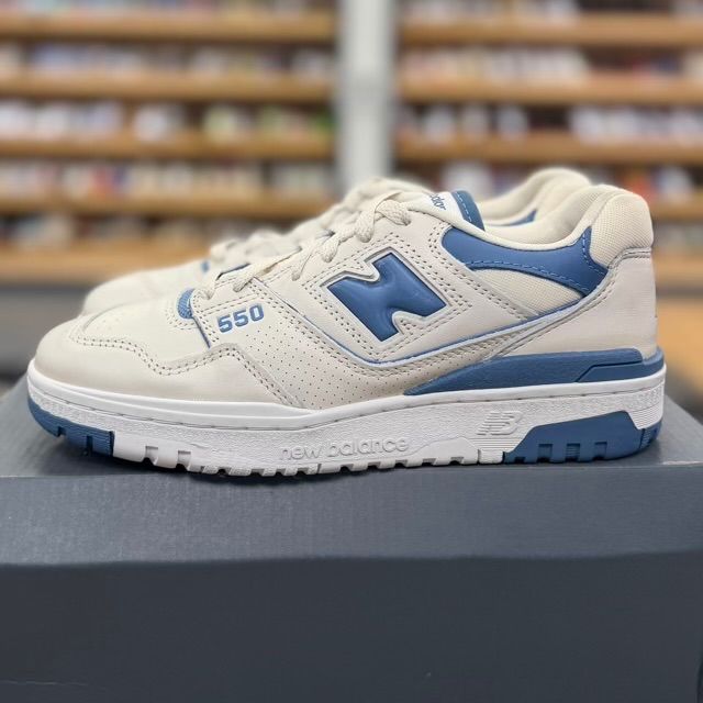 New Balance 550 Linen Heron Blue (Women's) - Preowned