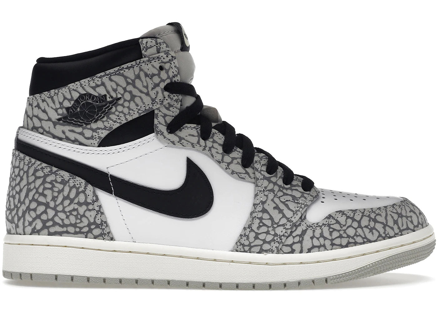 Jordan 1 Retro High OG White Cement - Preowned