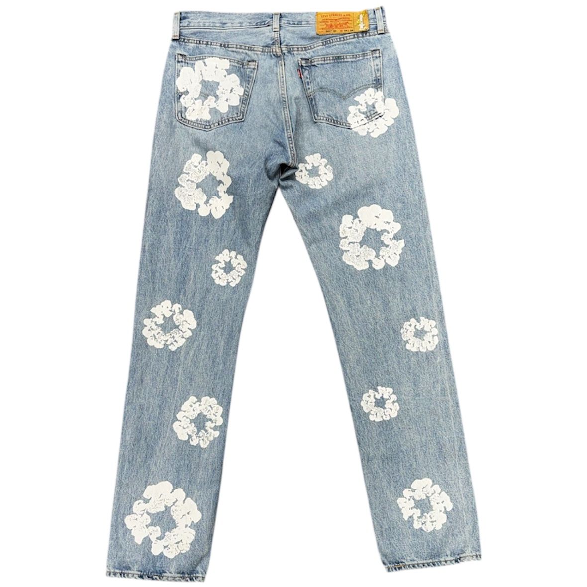 Denim Tears x Levi's Cotton Wreath Jean Light Wash - Preowned