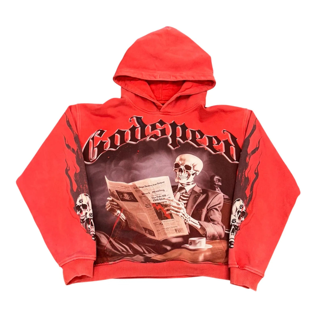 Godspeed Black Monday Hoodie Red - Preowned