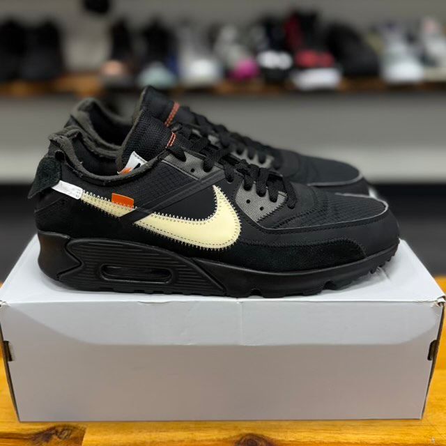 Nike Air Max 90 Off-White Black - Preowned
