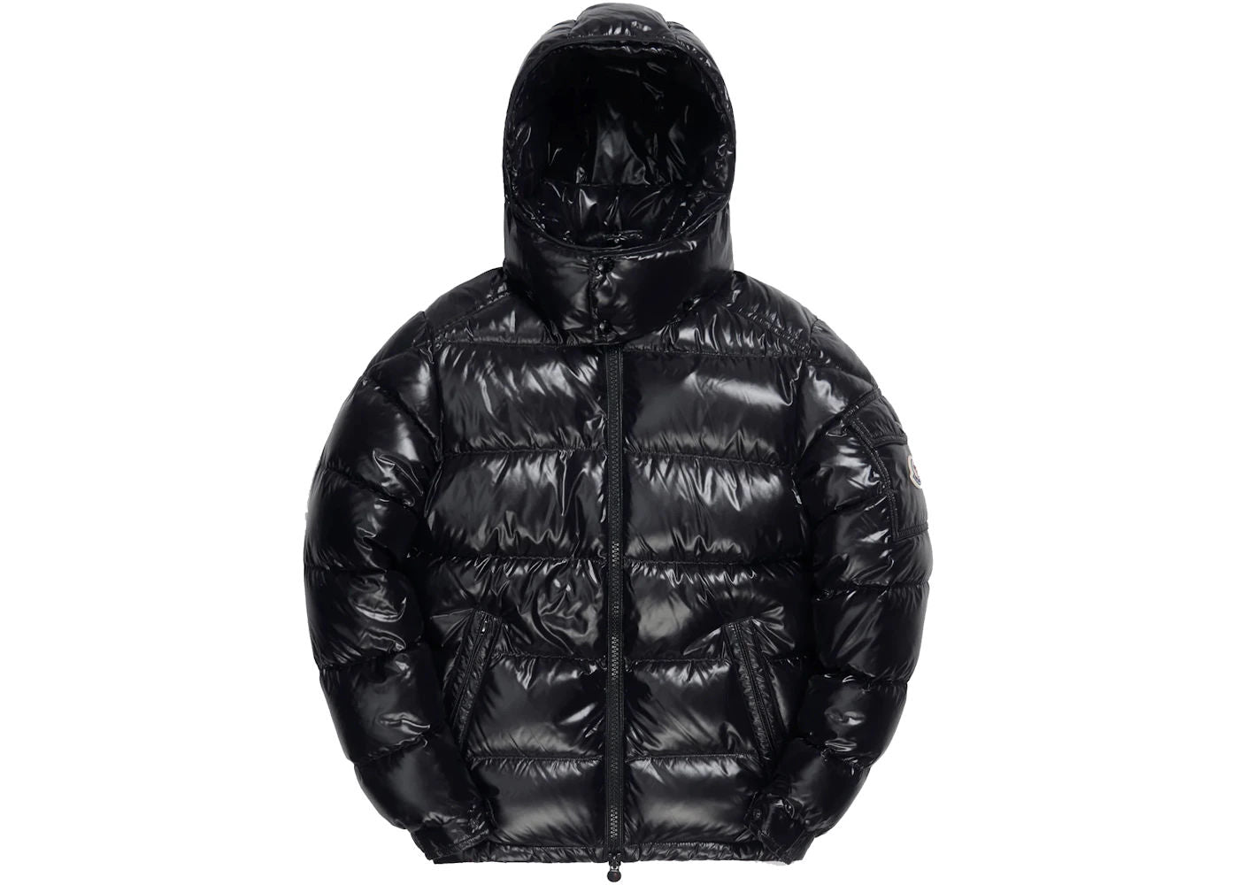 Moncler Maya Giubbotto Jacket Black - Preowned