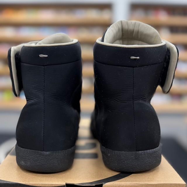 Maison Margiela Future High Tops Sneakers (Black) - Preowned