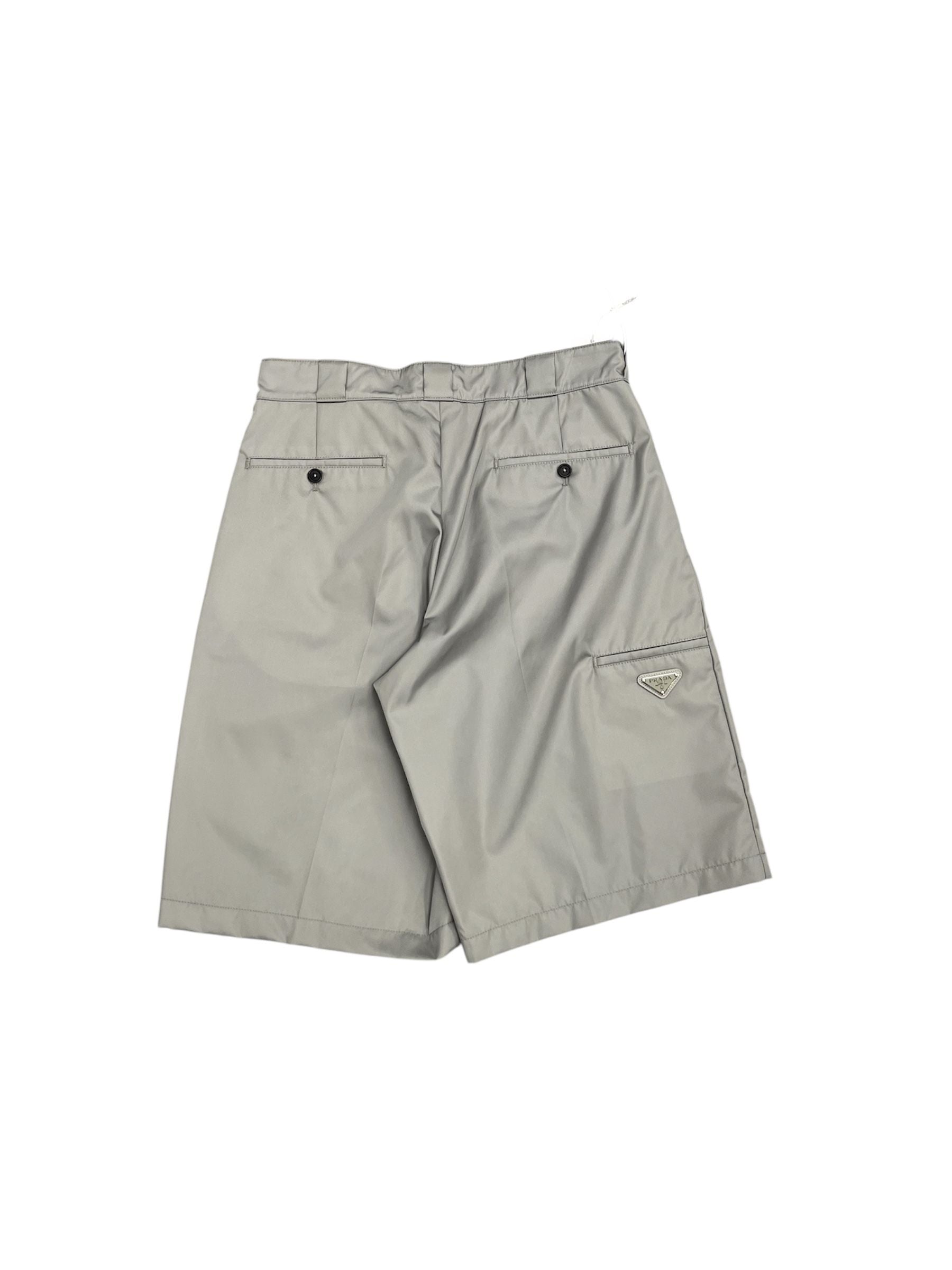 Prada Nylon Shorts (Grey)