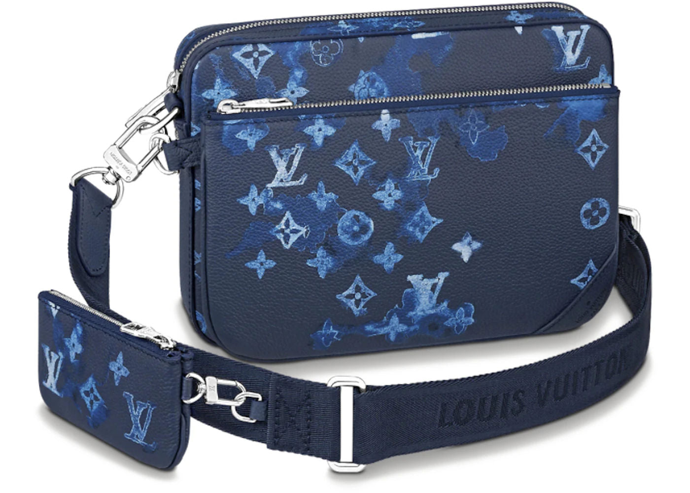 Louis Vuitton Trio Messenger Ink Watercolor - Preowned