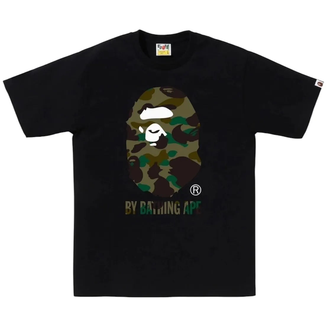 Bape 1st Camo By Bathing Ape Tee (Black/Green)
