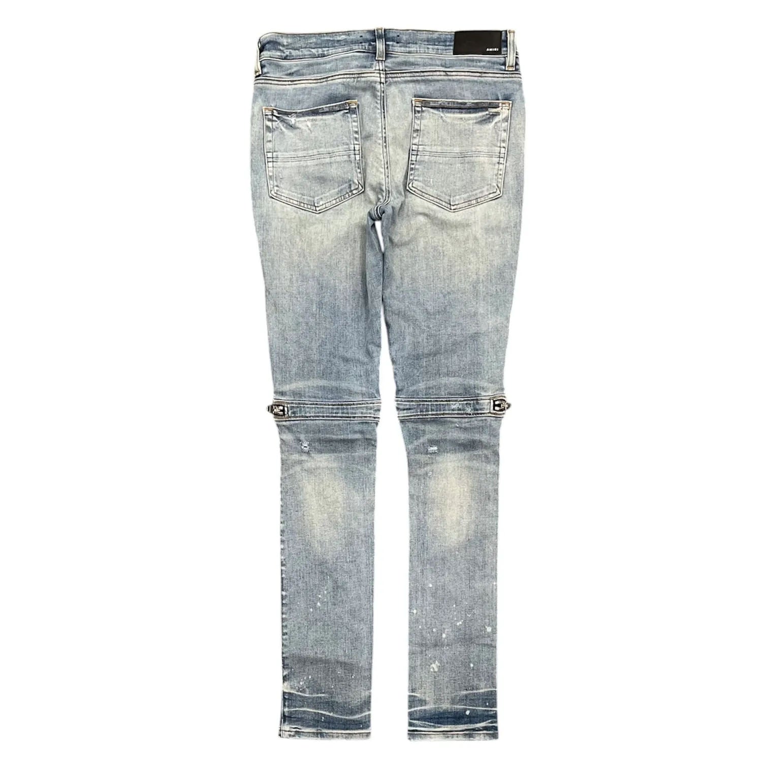 Amiri Mx2 Velvet Pj Patch Jean (Indigo) - Preowned