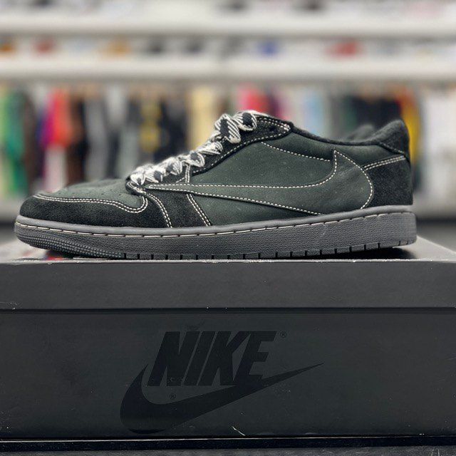 Jordan 1 Retro Low OG SP Travis Scott Black Phantom - Preowned