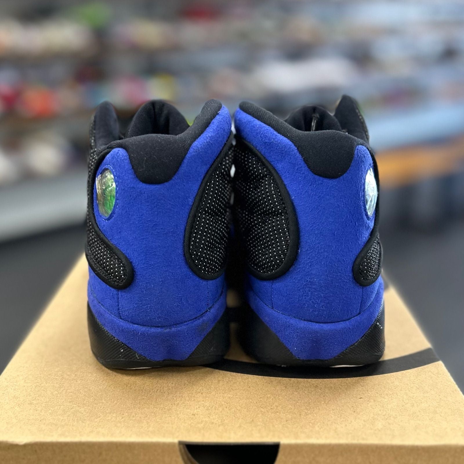 Jordan 13 Retro Black Hyper Royal (GS) - Preowned