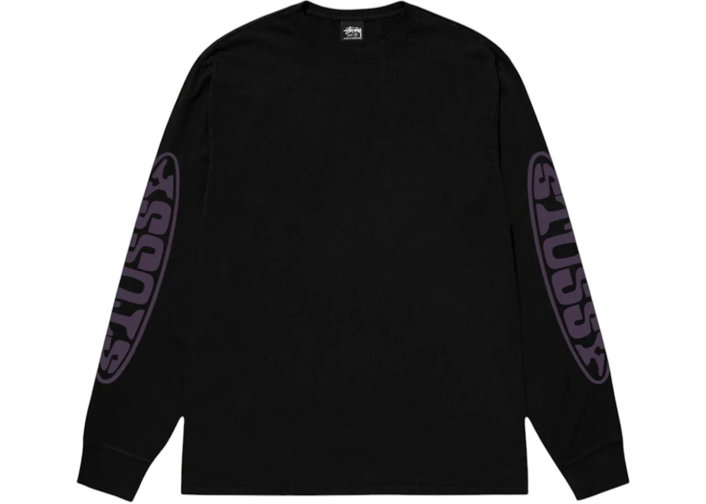 Stussy Pill L/S Tee Black