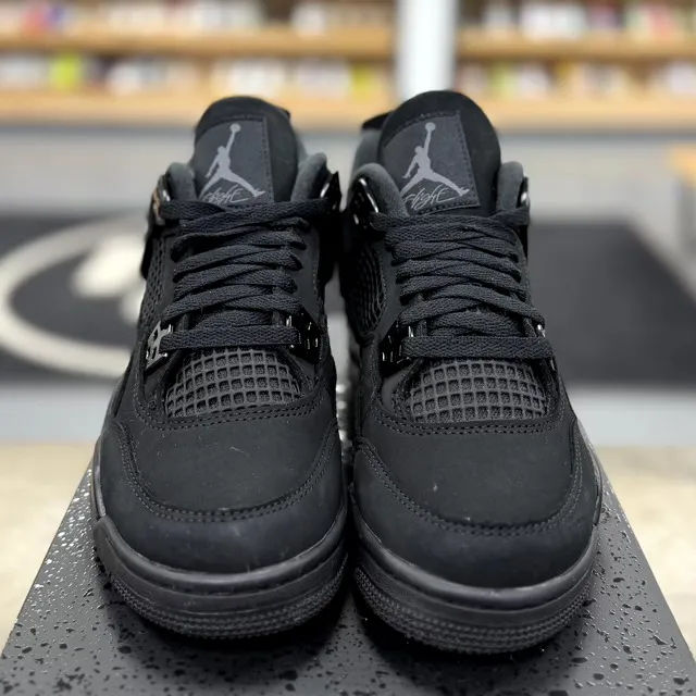 Jordan 4 Retro Black Cat (2025) (GS) - Preowned