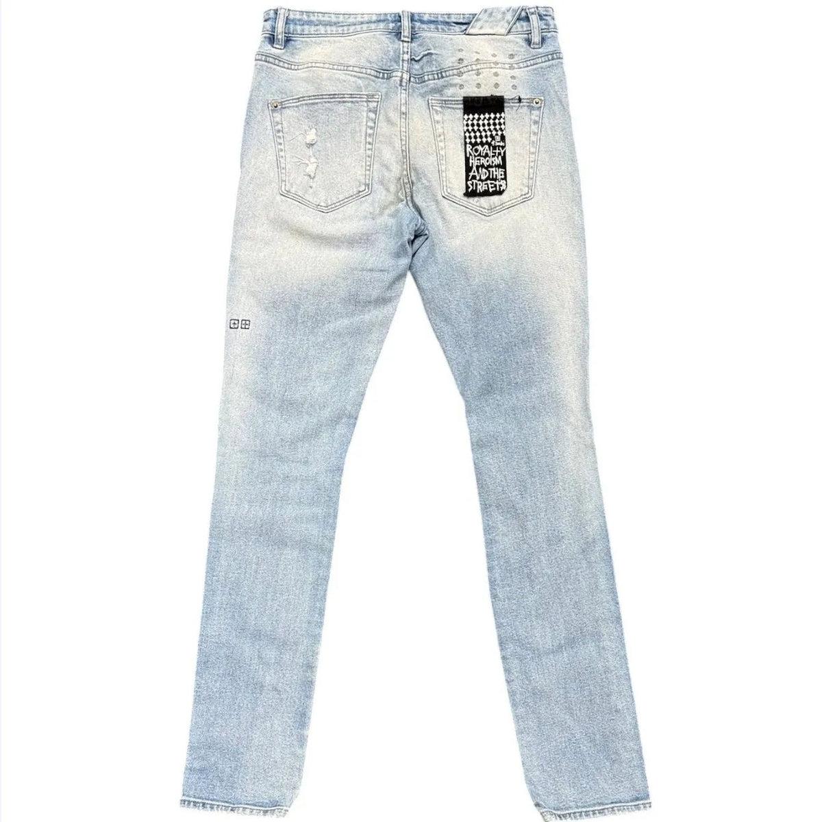 Ksubi Chitch Enjoy Thrashed Jeans (Light Wash) - Preowned
