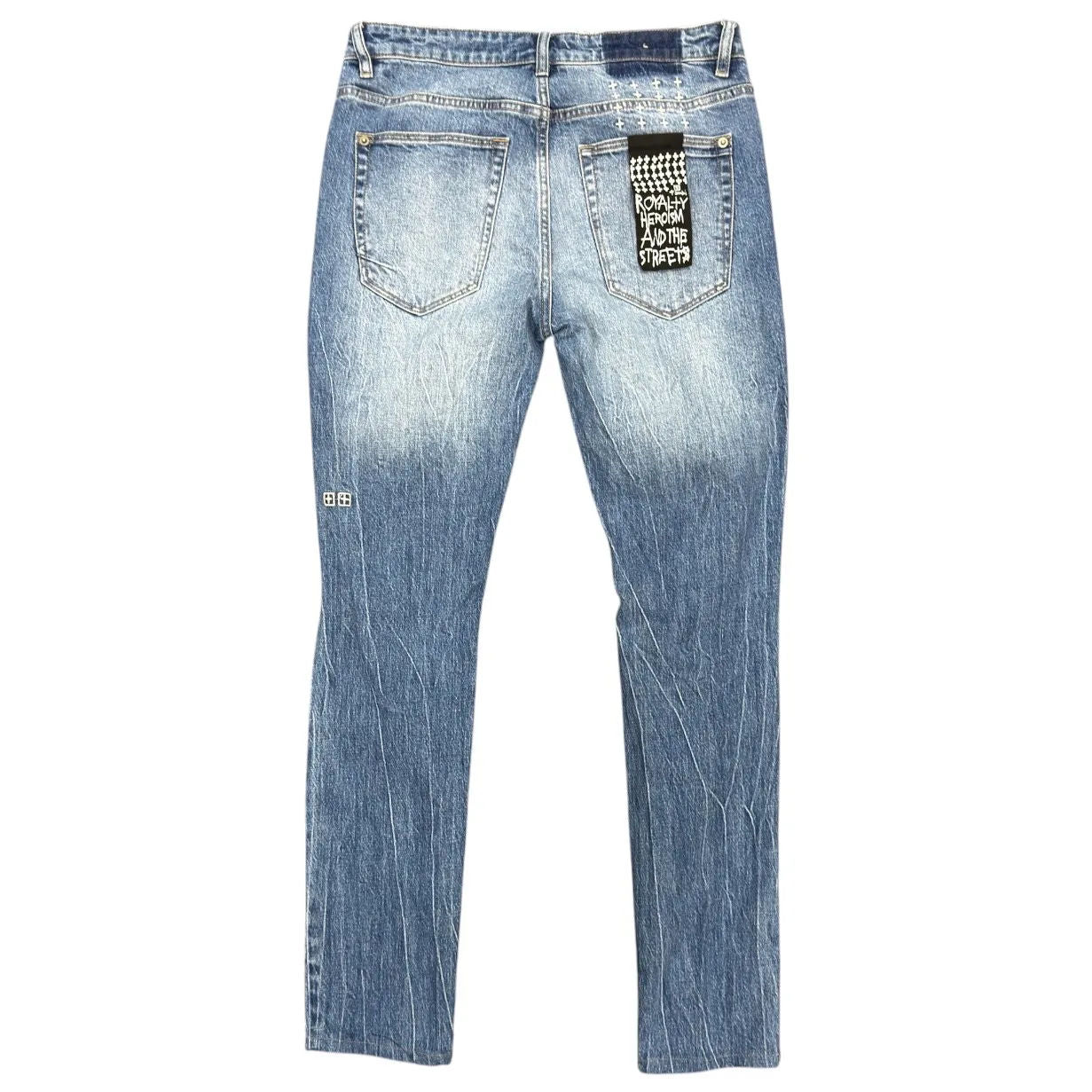 Ksubi Van Wrinkle Notorious Kulture Jeans (Medium Wash) - Preowned