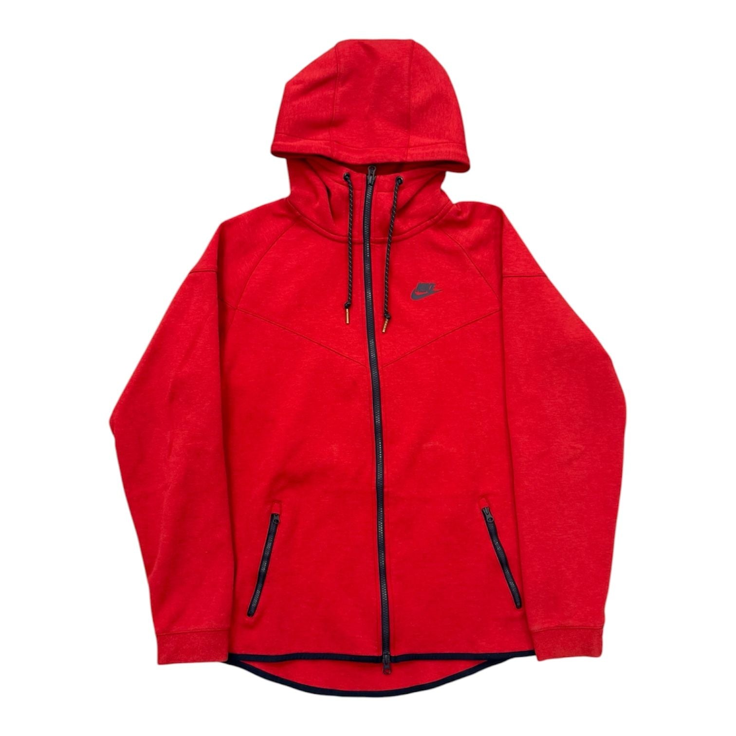 Nike Tech Fleece Hoodie (Red) - Preowned