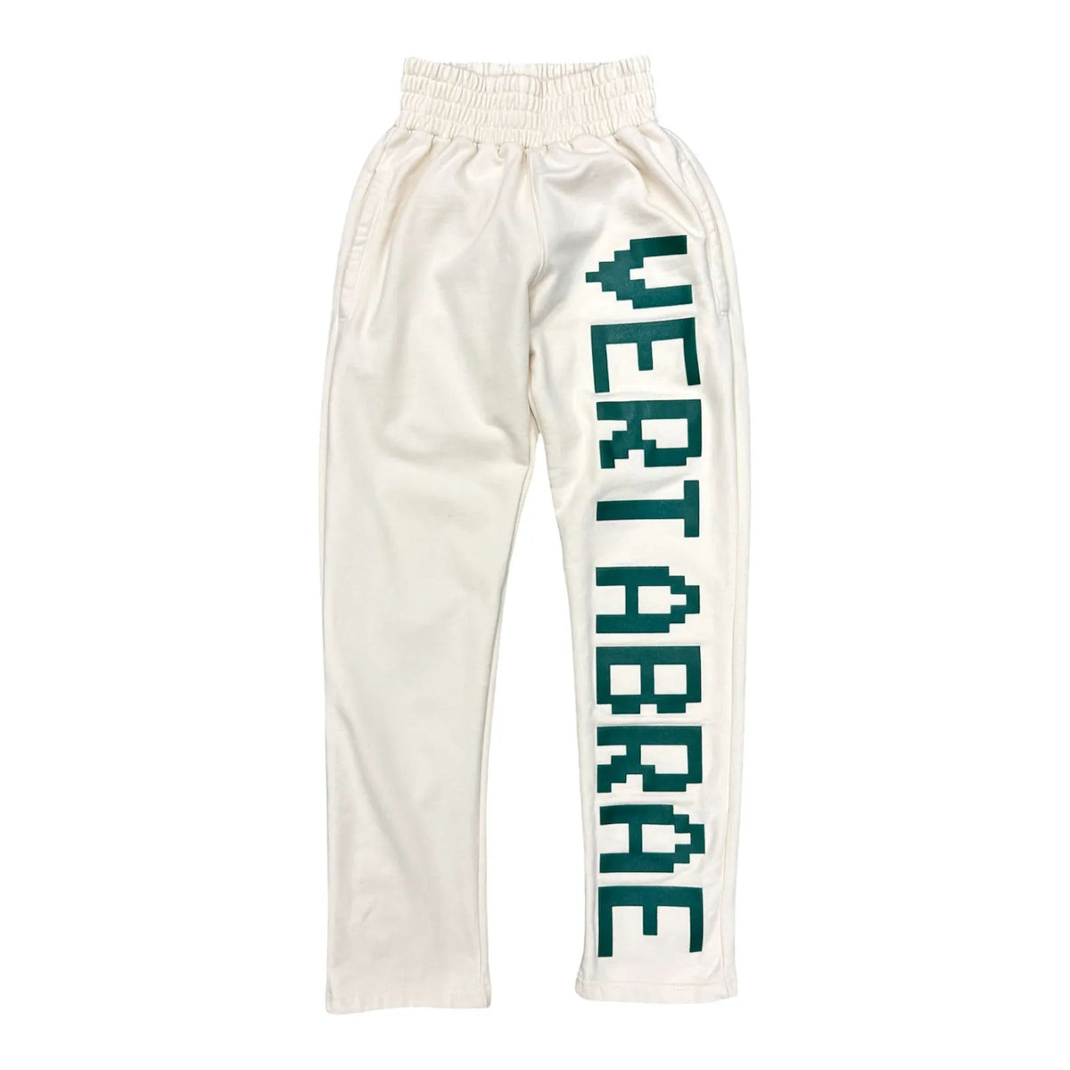 Vertabrae C-2 Sweatpants (Cream/Green) - Preowned