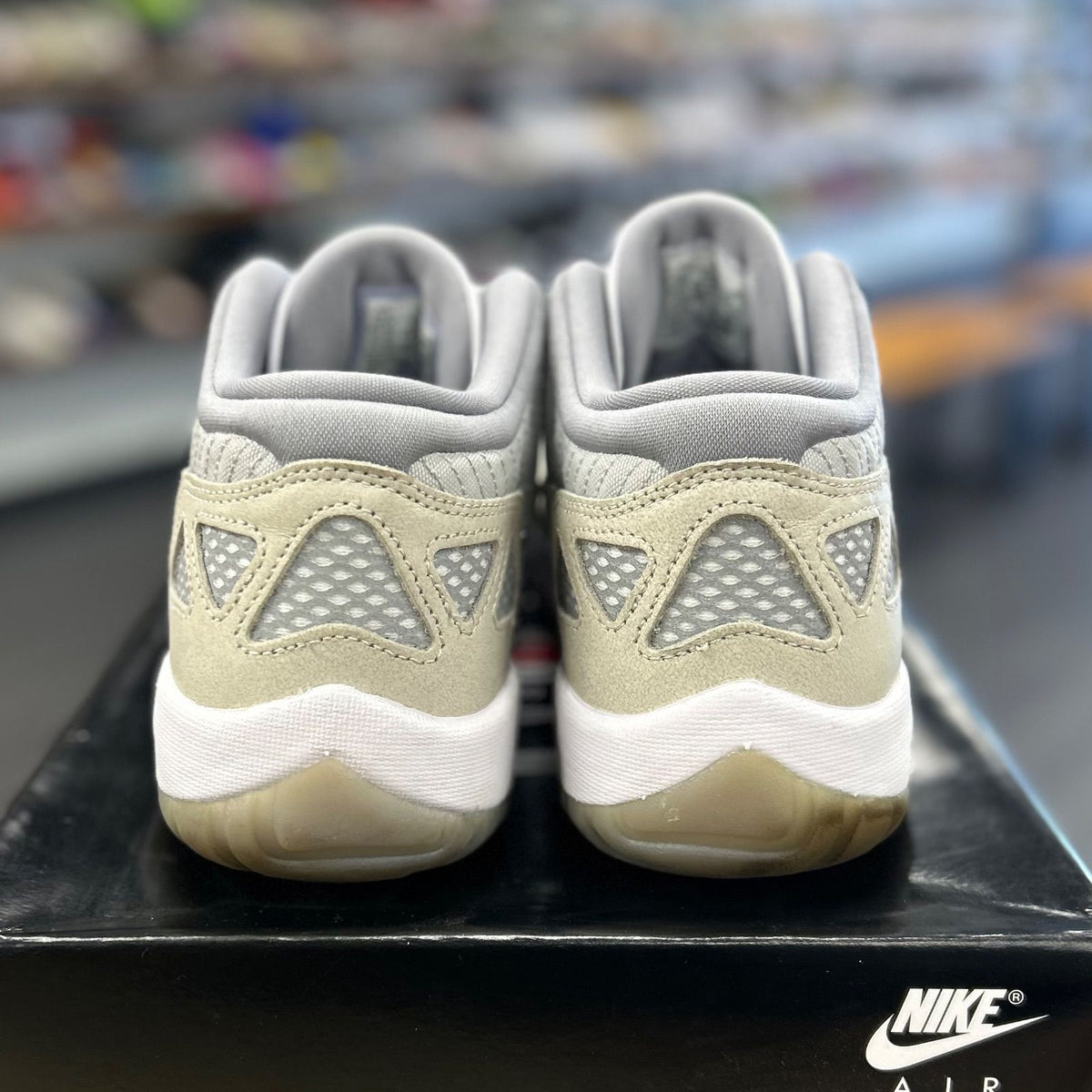 Jordan 11 Retro Low IE Light Orewood Brown - Preowned