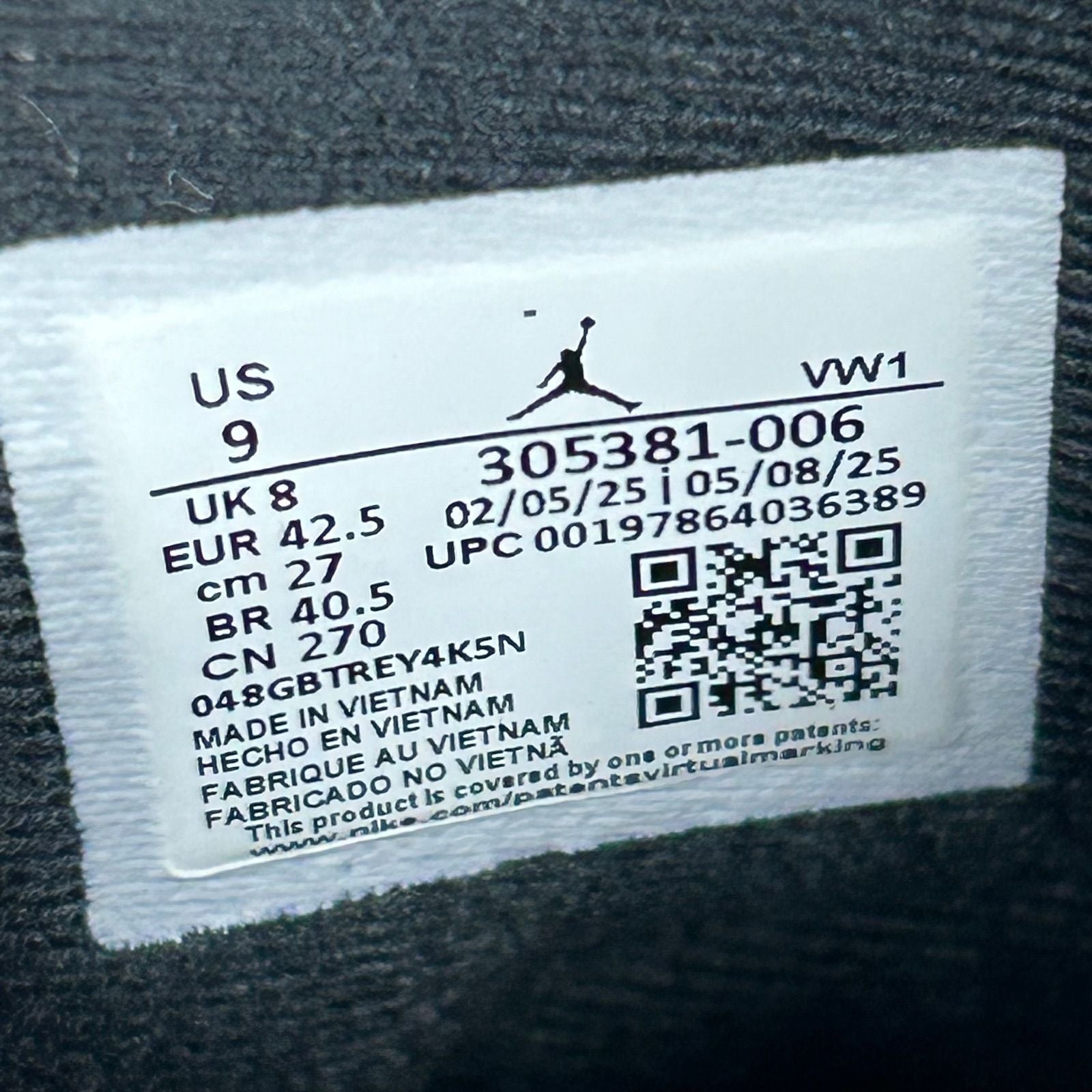 Jordan 8 Retro Aqua (2025) - Preowned