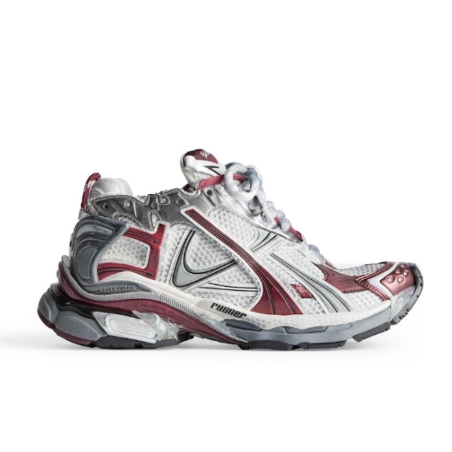 Balenciaga Runner White/Burgundy
