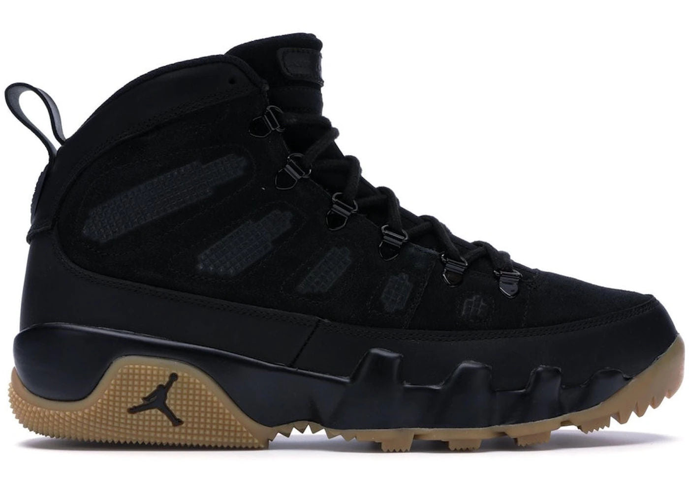 BRAND NEW STEAL - Jordan 9 Retro Boot NRG Black Light Gum
