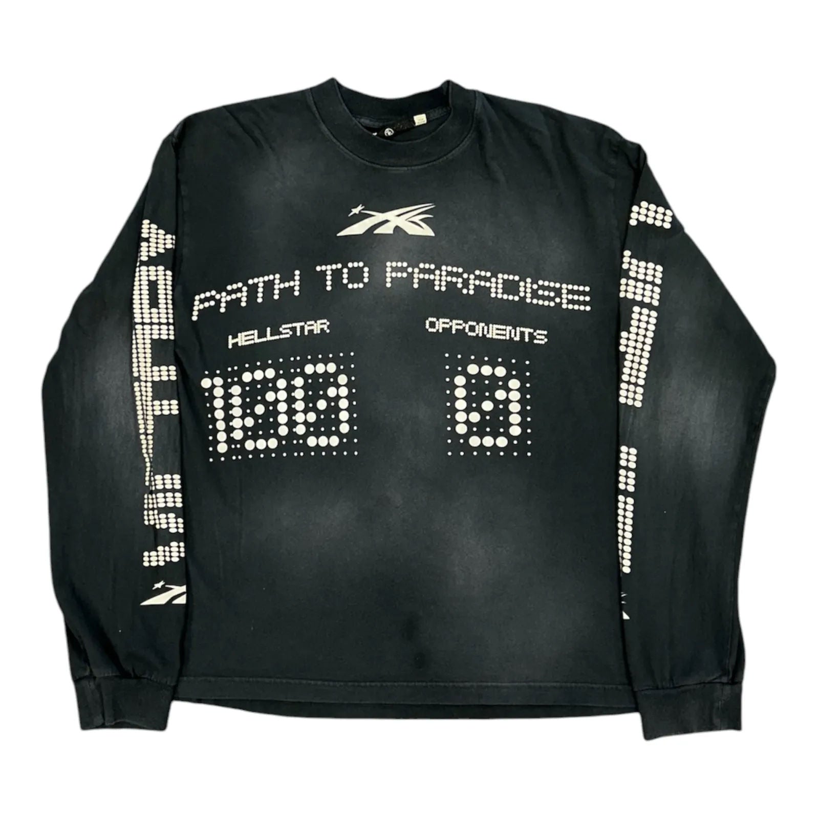Hellstar Scoreboard Long-Sleeve (Washed Black) - Preowned