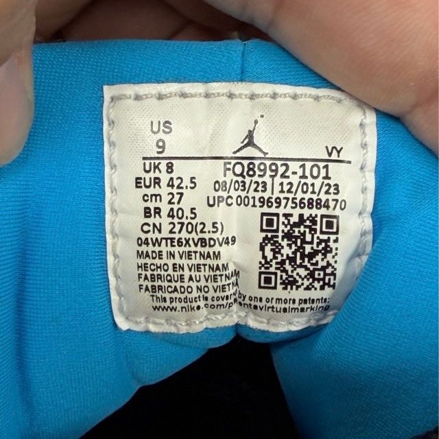 Jordan 9 Retro Powder Blue (2024) - Preowned